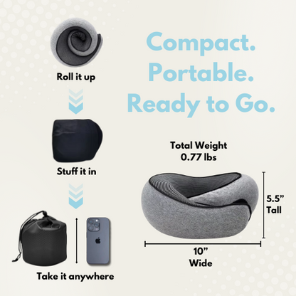 CloudWrap™ Travel Pillow